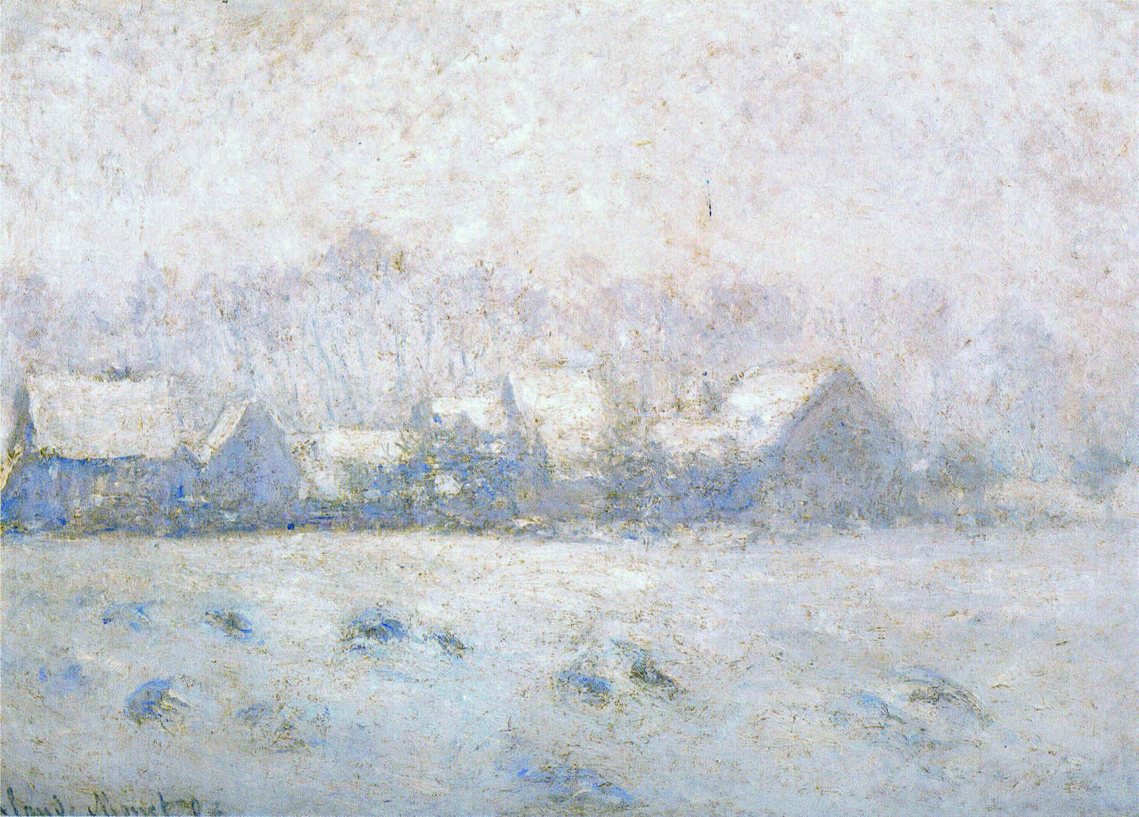 Snow Effect, Giverny 1893